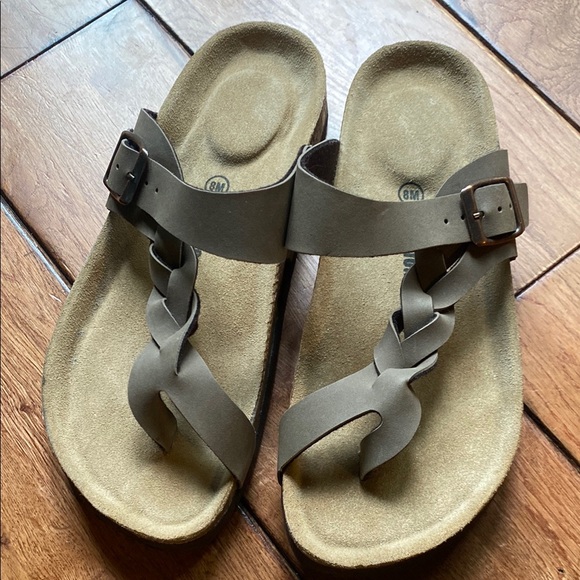 Cushionaire Libby Brown Sandals Size 8 - Picture 6 of 6
